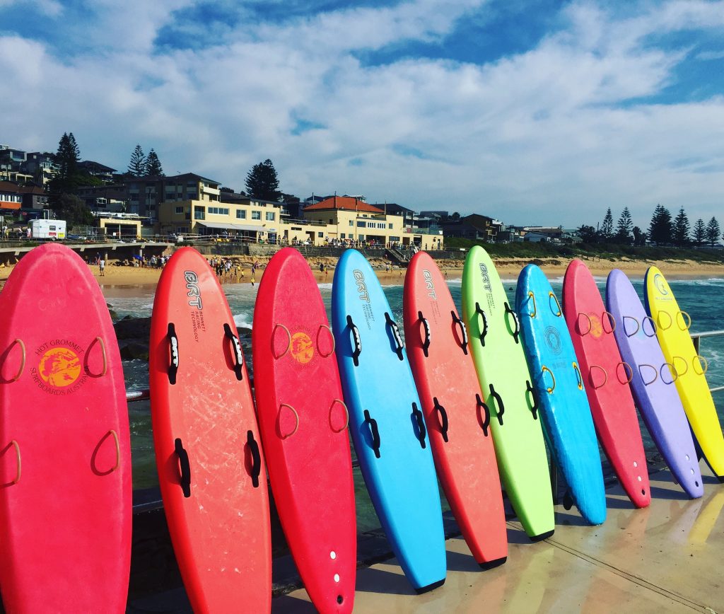 Coloured Surfboards